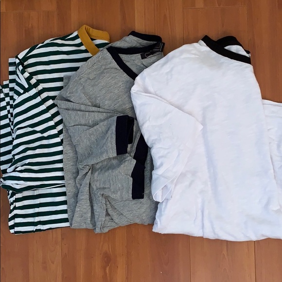 3 Ring Neck T-shirts - Picture 3 of 3